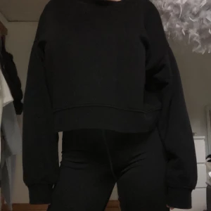 Sweatshirt ifrån zara - Svart sweatshirt ifrån zara strl m, fint skick. 170kr