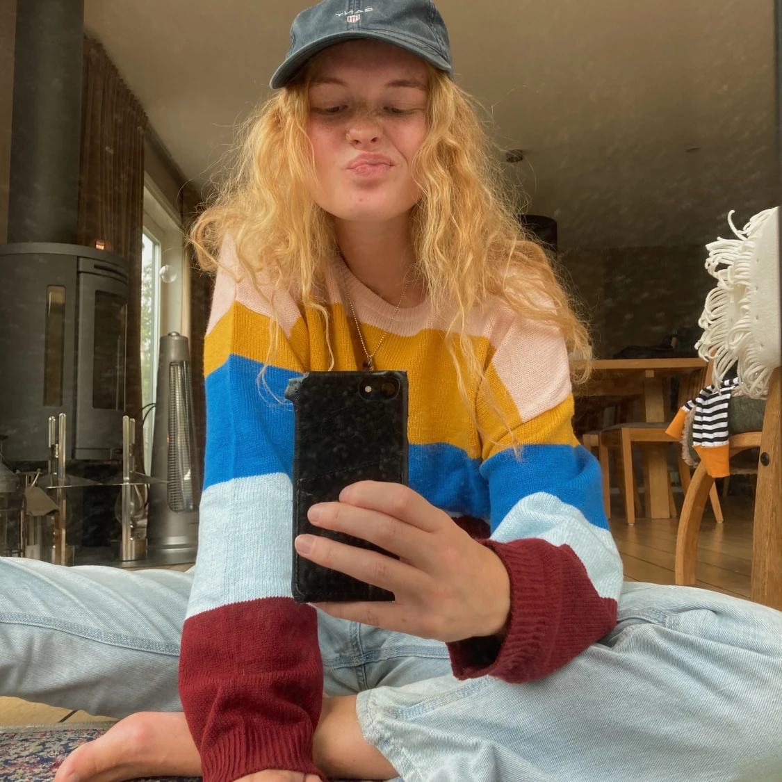 Stickad tröja🌞🌞 - 90