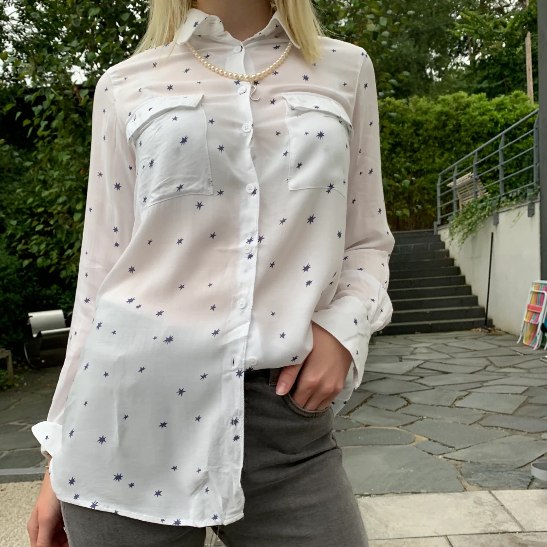 ✨Fin skjorta med stjärnor✨ - 90