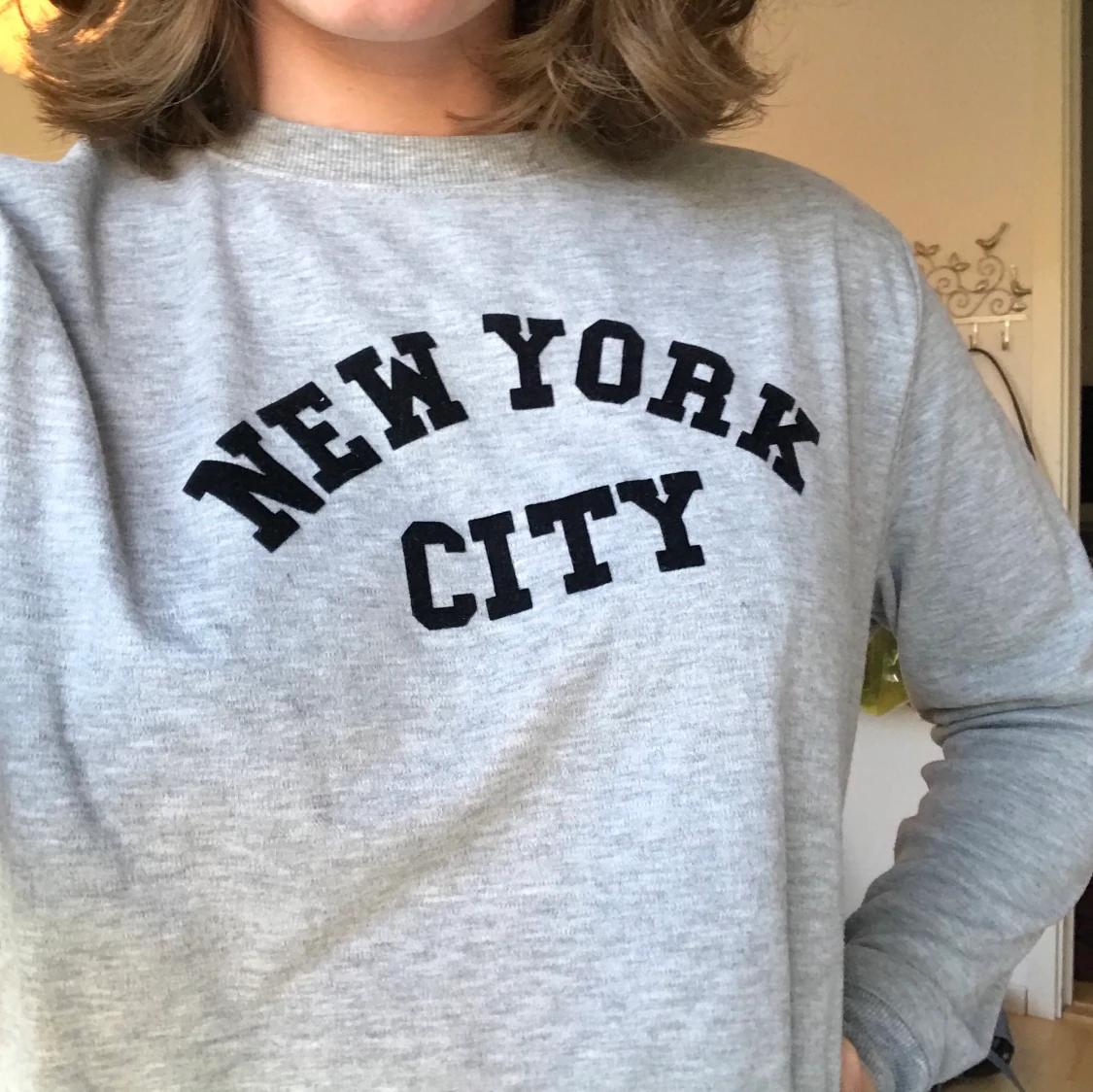 Grå långärmad🤍 - 90