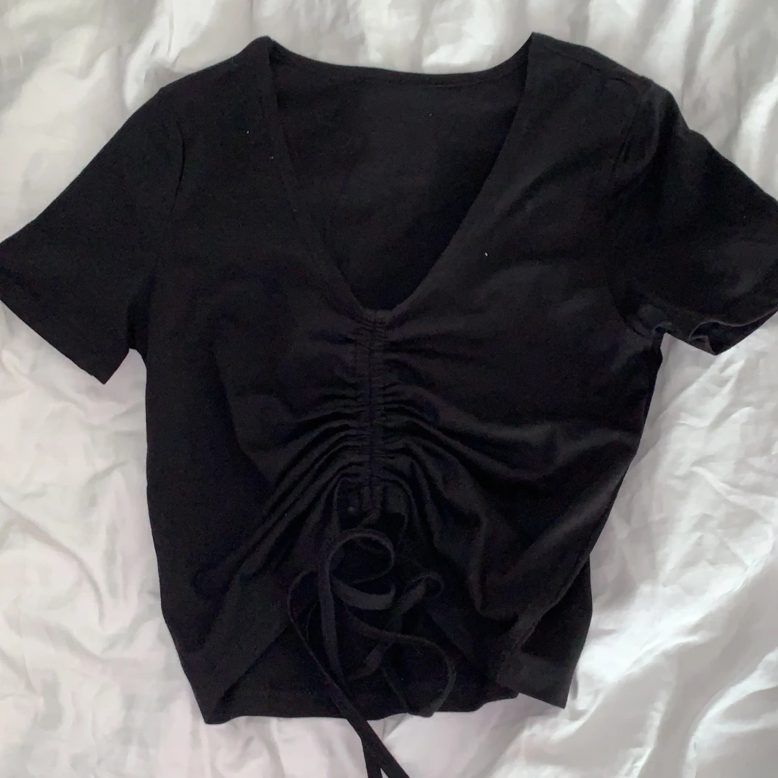 Tröja med snörning