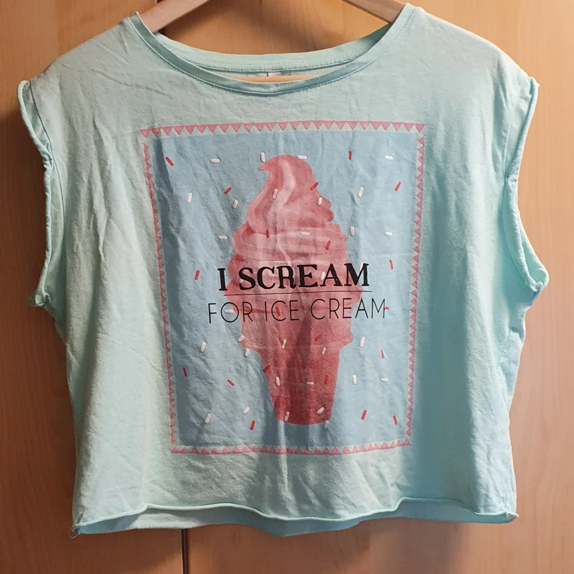 Mintgrön magtröja strl. M - 90