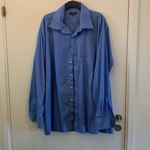 Atlant skjorta, blå, bomull och polyester