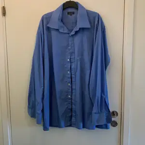 Atlant skjorta, blå, bomull och polyester