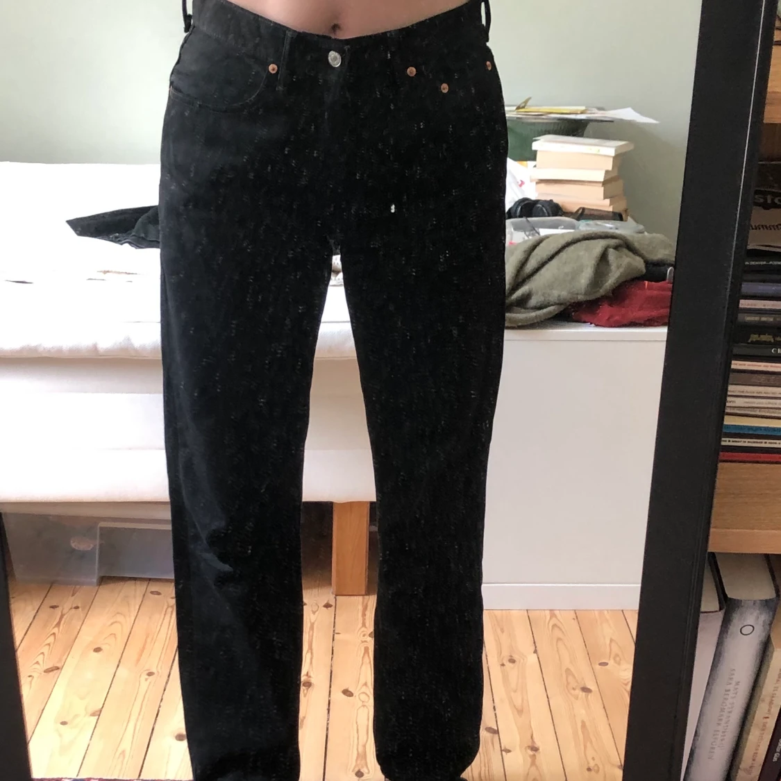 Svart levis jeans - 90