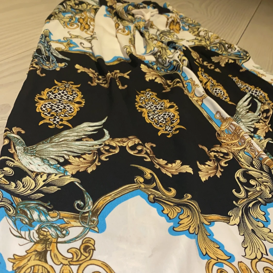 Mönstrade kostymbyxor  - 91