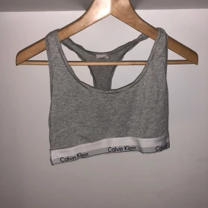  - Calvin klein grå bh : L :- 100kr