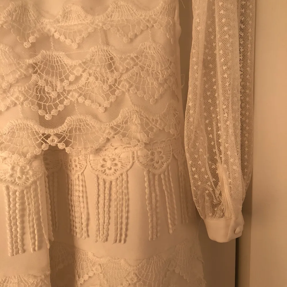 Nypris: 599kr. Superhärlig vit klänning från Chiquelle, Strl.S.  . Klänningar.