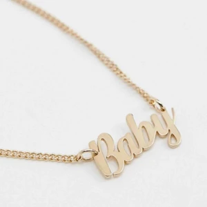  - Halsband med text aldrig använd