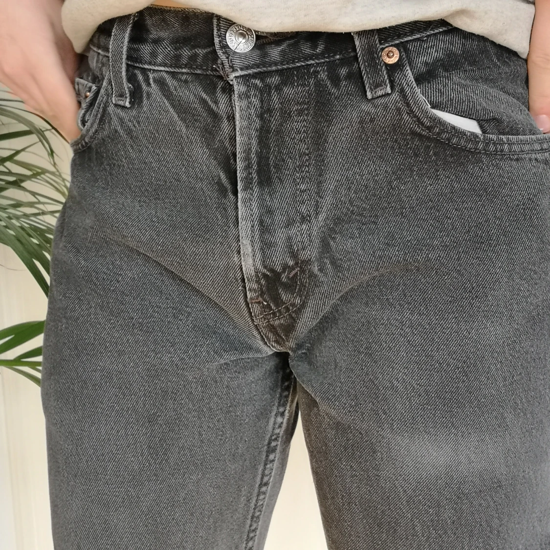 Vintage Levis svarta jeans  - 91