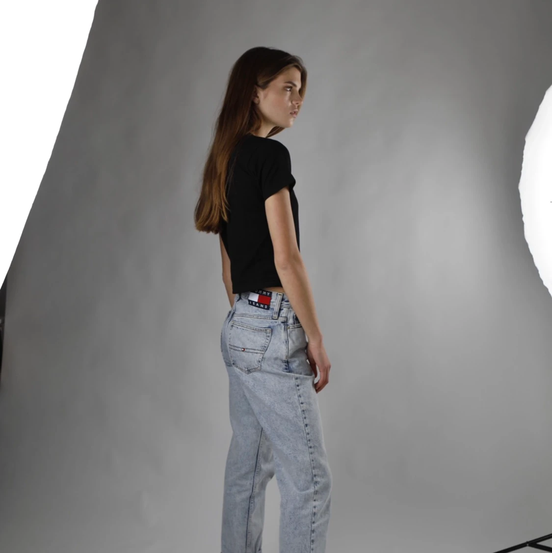 Svart Byhjalte T-shirt  - 91