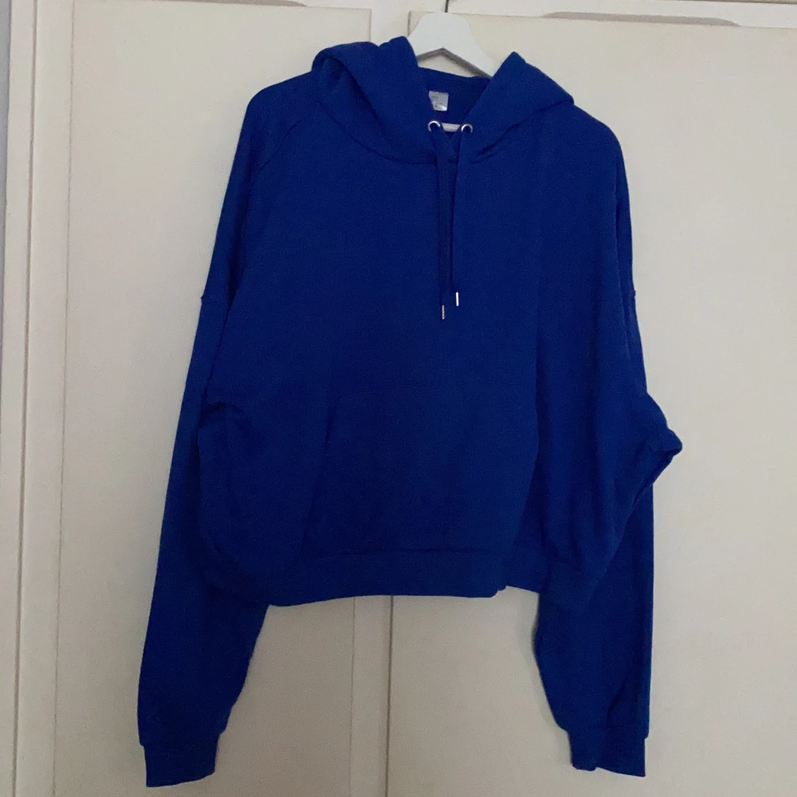 Blå Oversize hoodie  - 90