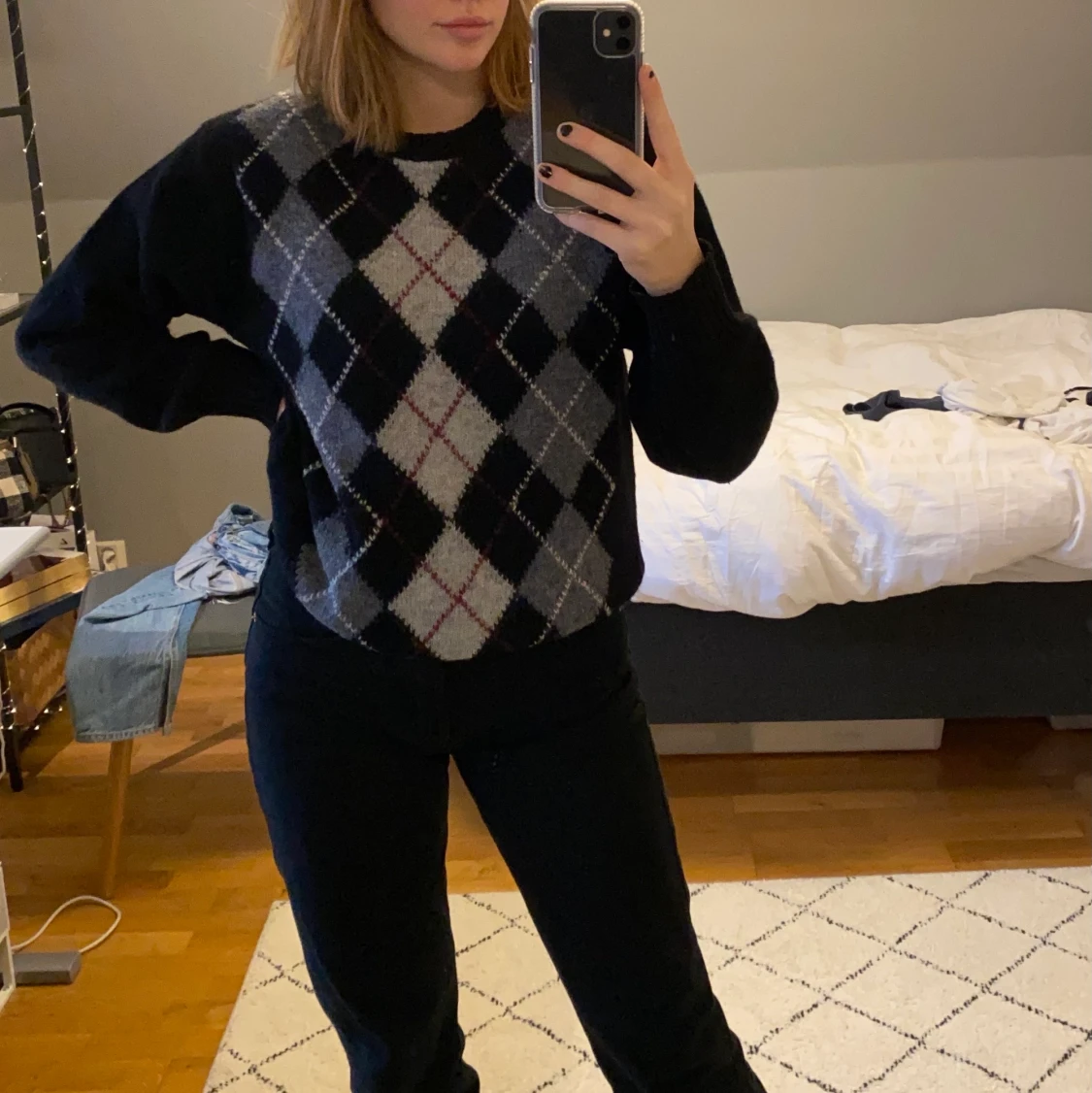 Stickad tröja  - 91