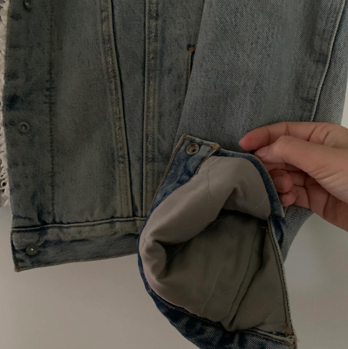 Fodrad jeansjacka från Levi's - 91