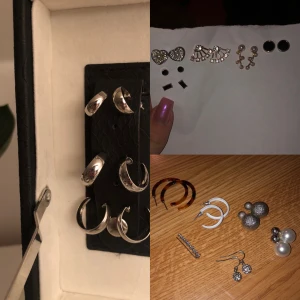 Örhängen (JÄTTEBILLIGT!!) - Säljer örhängen jättebilligt, hör av dig för info om pris, frakt osv. Alla 15 paren för 30kr vill bara bli av med allt!!!!!!🤓🤓🤓