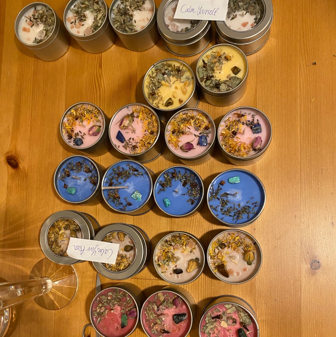 Ljus för manifestering och meditation! Ekologiskt - 90