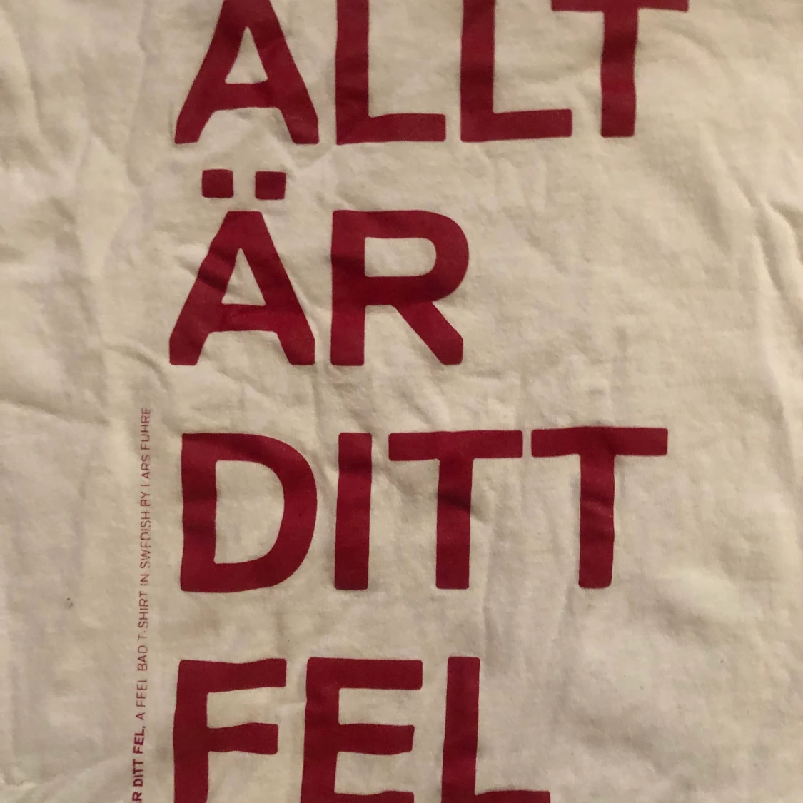 #tshirt #alltärdittfel #medium  - 90