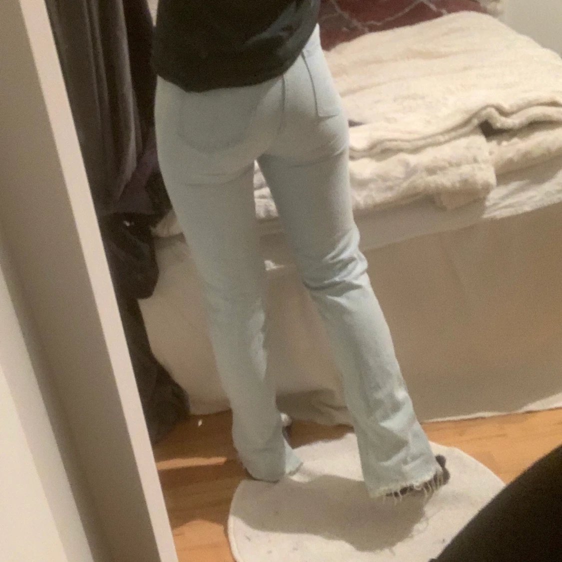 Jeans med Slit - 91