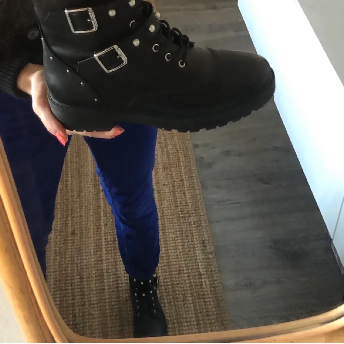 Kängor med pärlor - 90