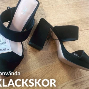 Klackskor - Oanvända 