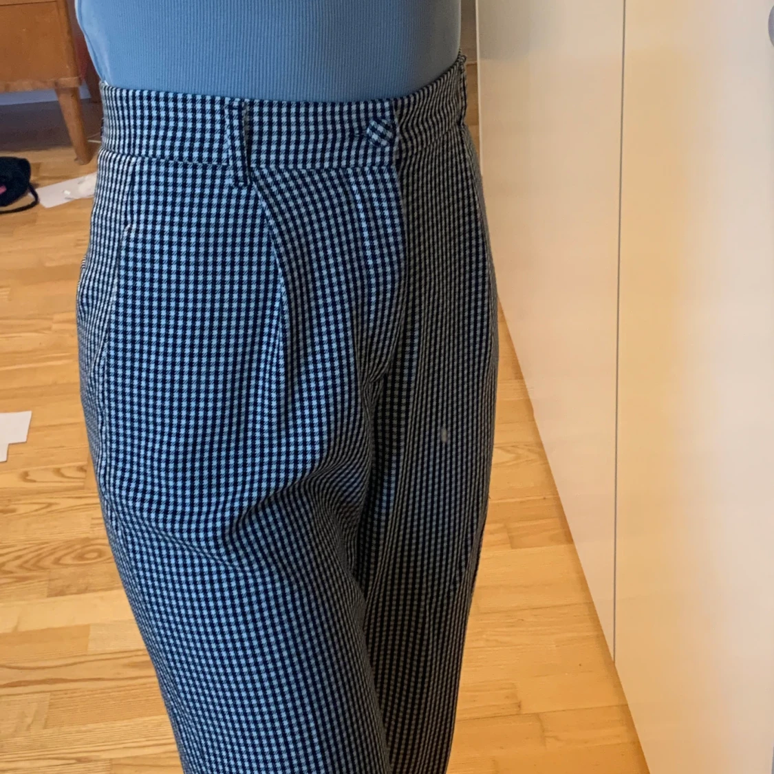 Rutiga byxor från zara!! - 90