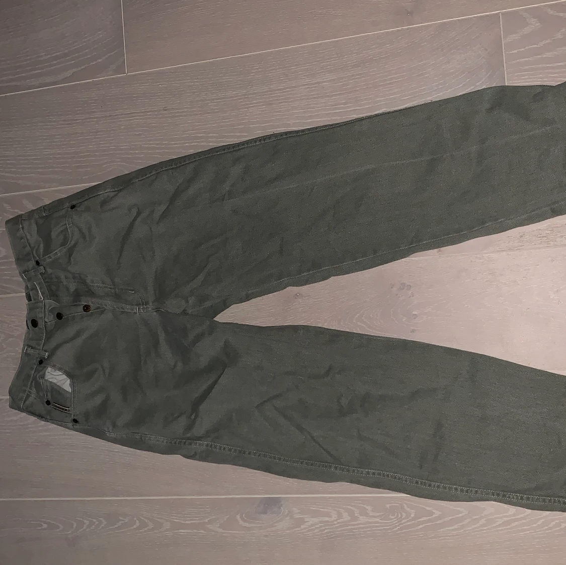 Grönaktiga jeans - 90