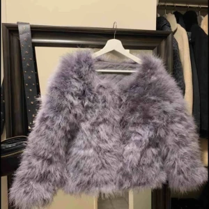  - Superfin fake päls som är använd 2 gånger 