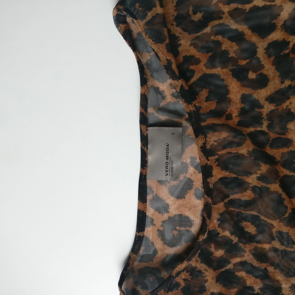 Mesh leopard shirt - 91