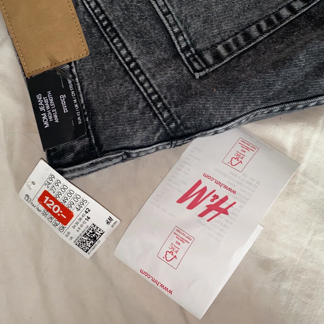 Mom jeans strl 38 - 90