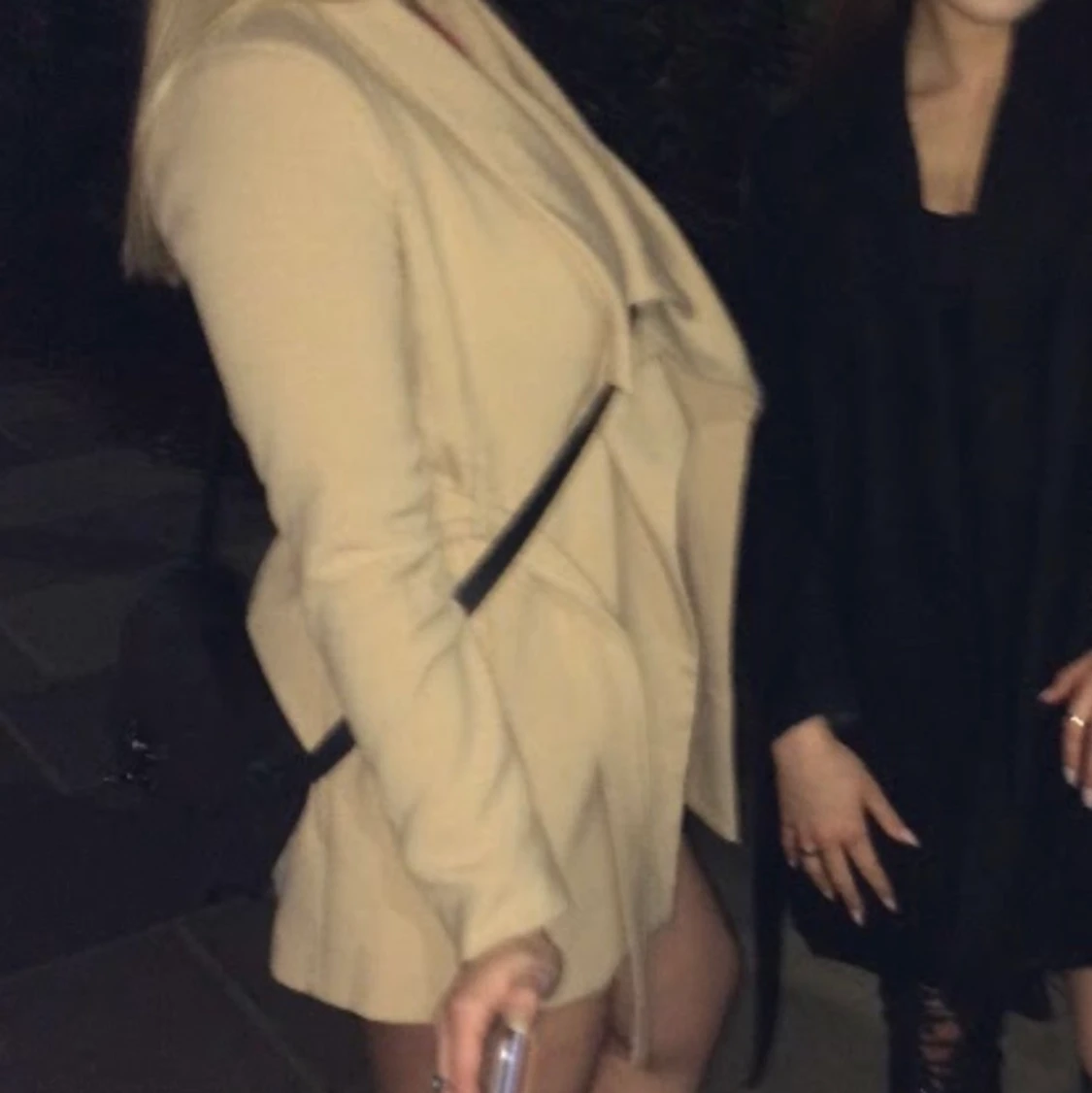 Beige kappa från DM Retro - 90