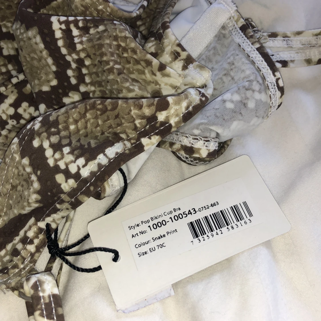 Snake print bikini - 91