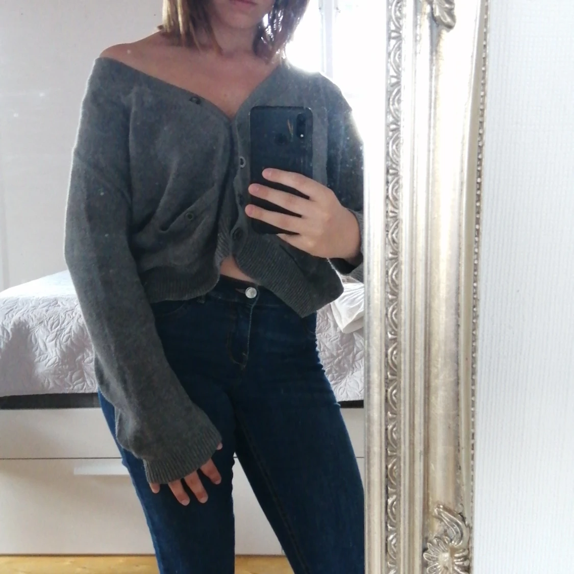 Kofta grå från kappahl L - 90