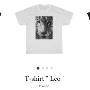 T-shirt med motivet ”Leo” från thecoolelephant, köparen står för frakt 