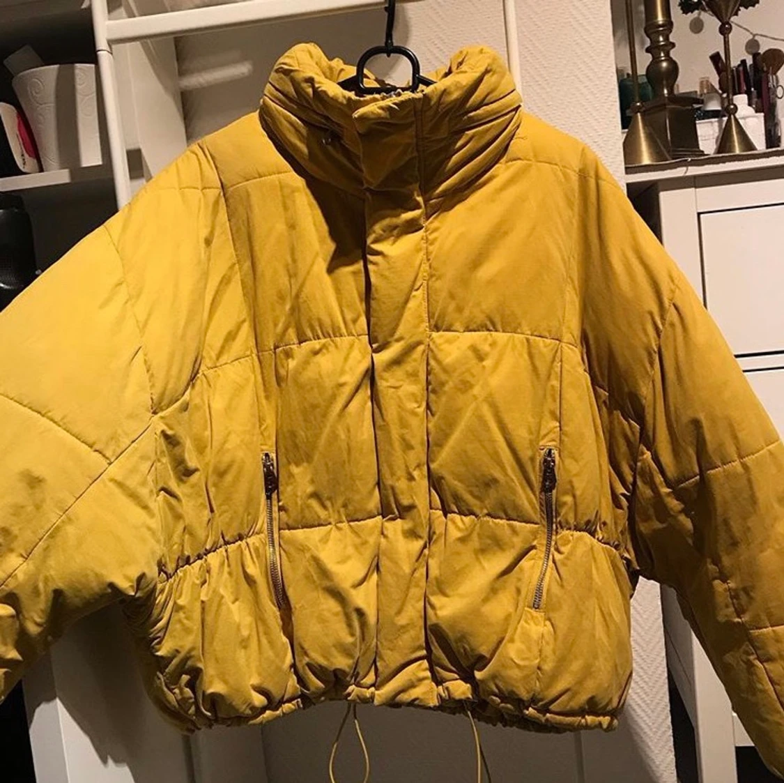 Gul höst/vinterjacka 
