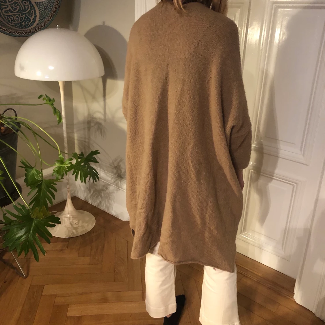 American Vintage Beige Lång Kofta  - 90