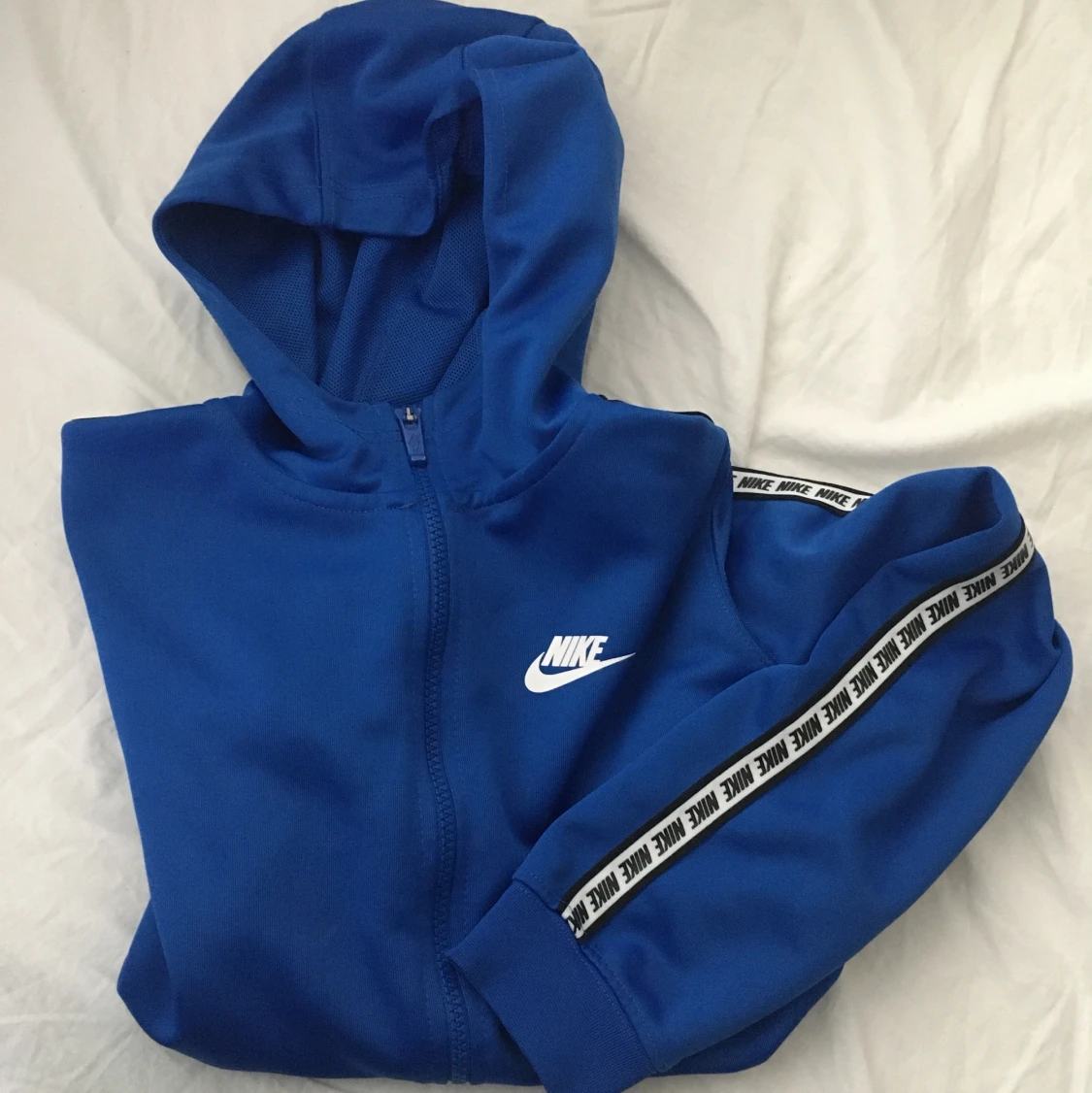 Nike zip-tröja st 158cm