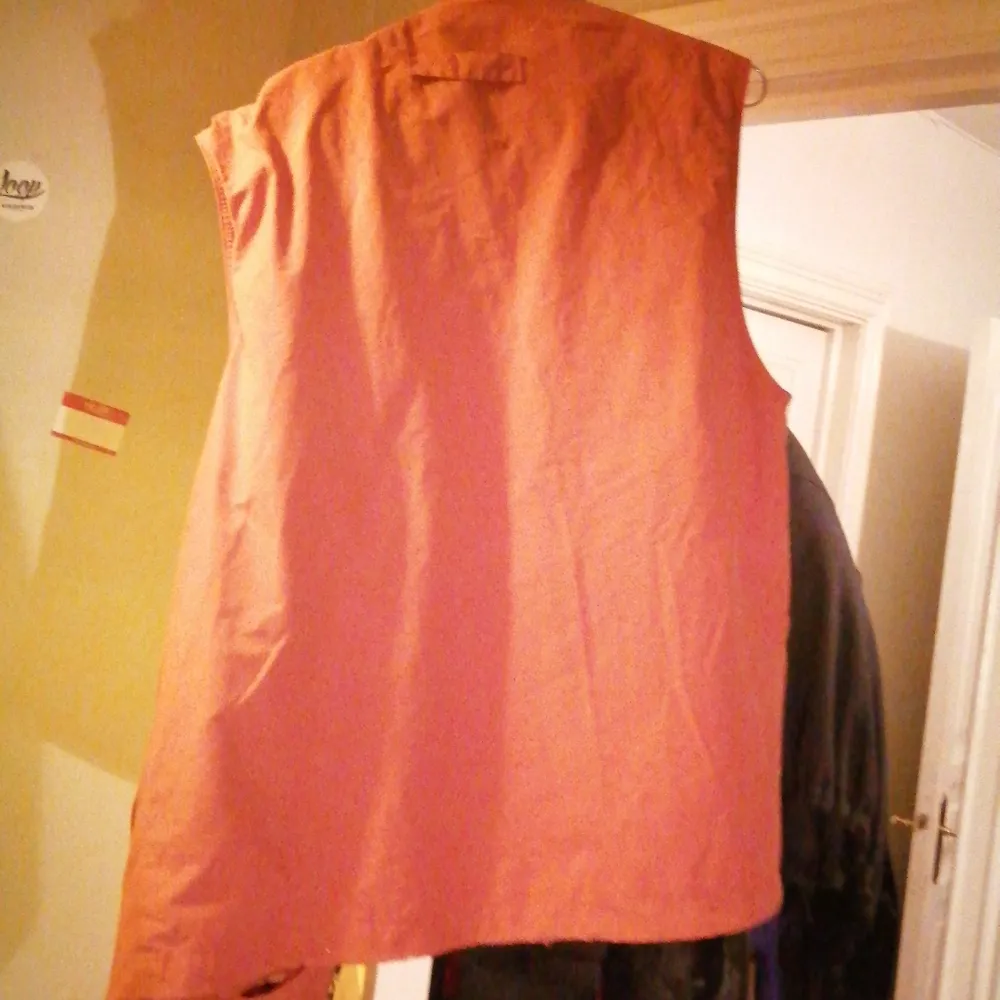Vintage orange vest. Toppar.