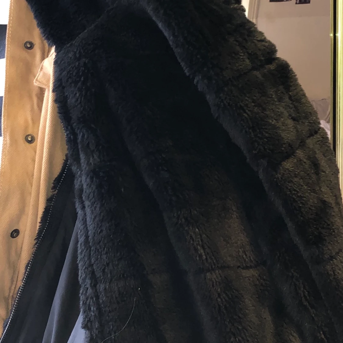 superfin päls Jacka ( !ej riktig päls! ) - 90