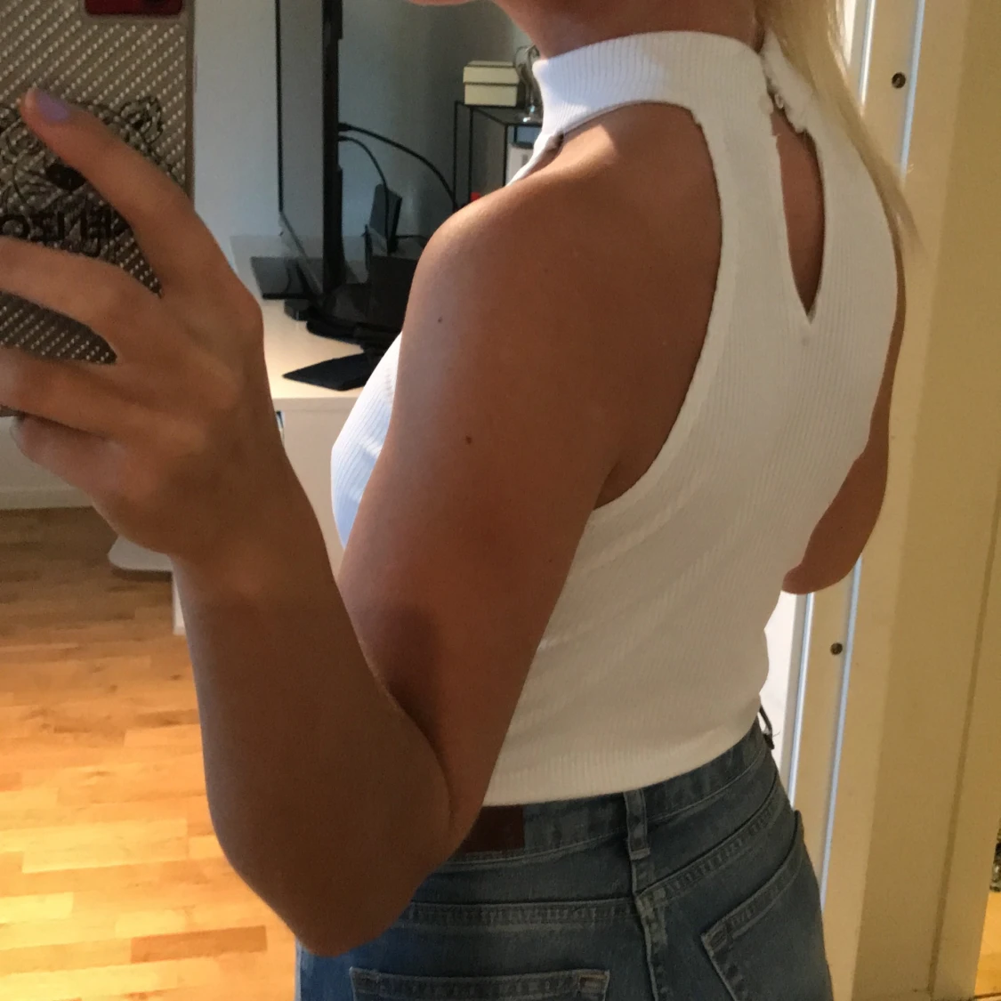 Snygg vit topp! - 91