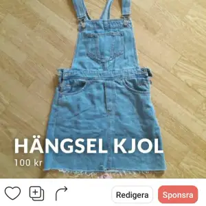 Fin hängsel kjol som ny