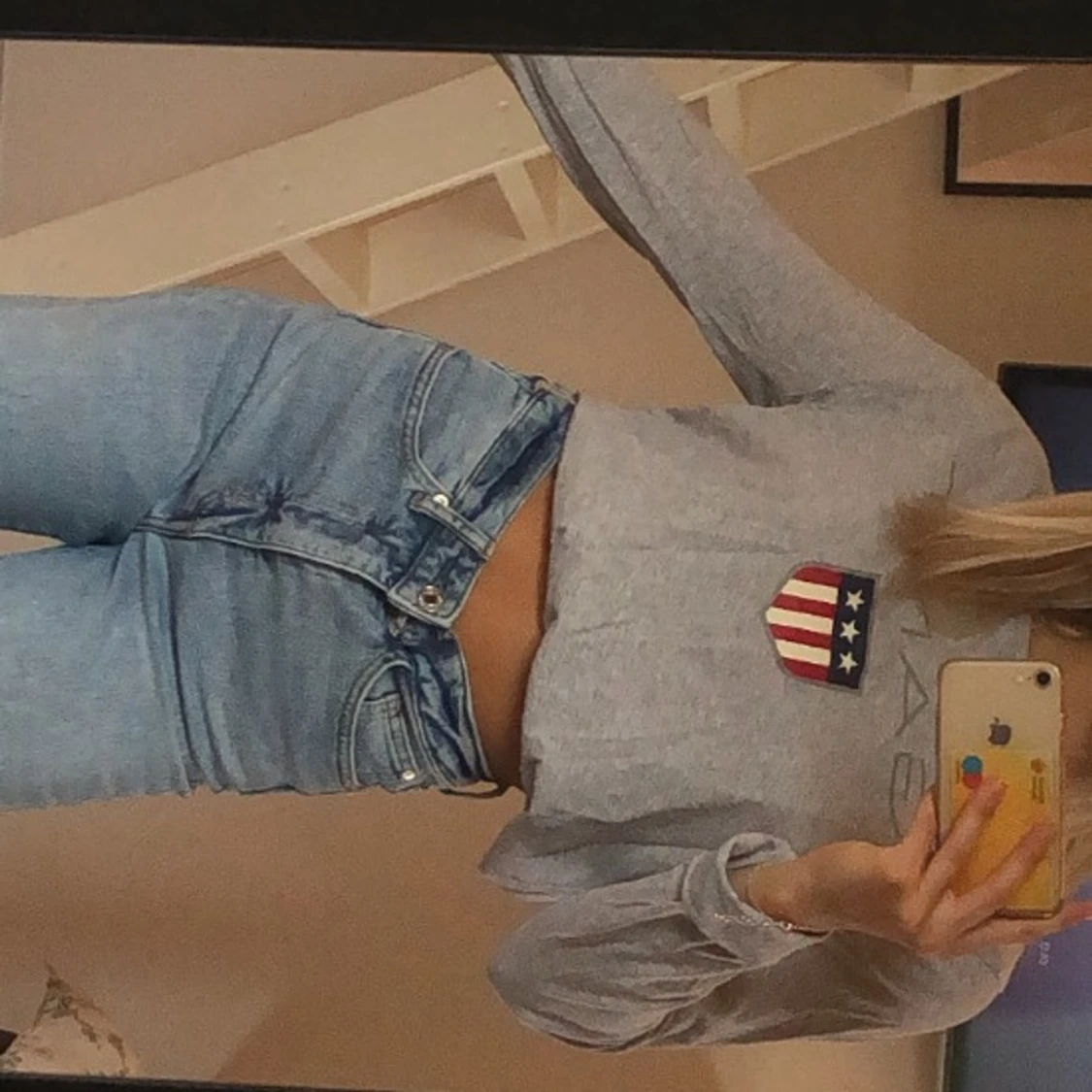 Långärmad gant tröja