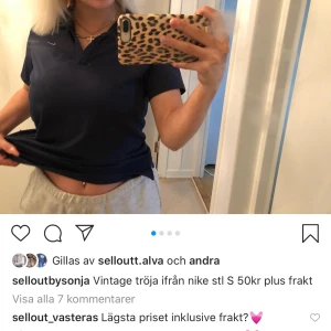 Vintage nike tröja  - I stl M (passar allt upp o ner) tar endast swish 50kr plus frakt 