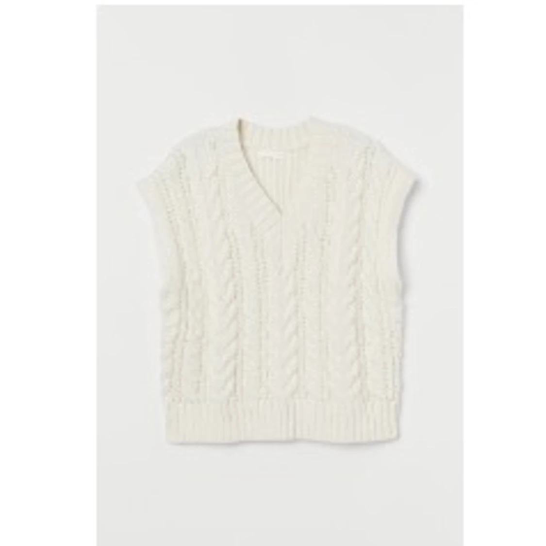 Kabelstickat linne  - 91