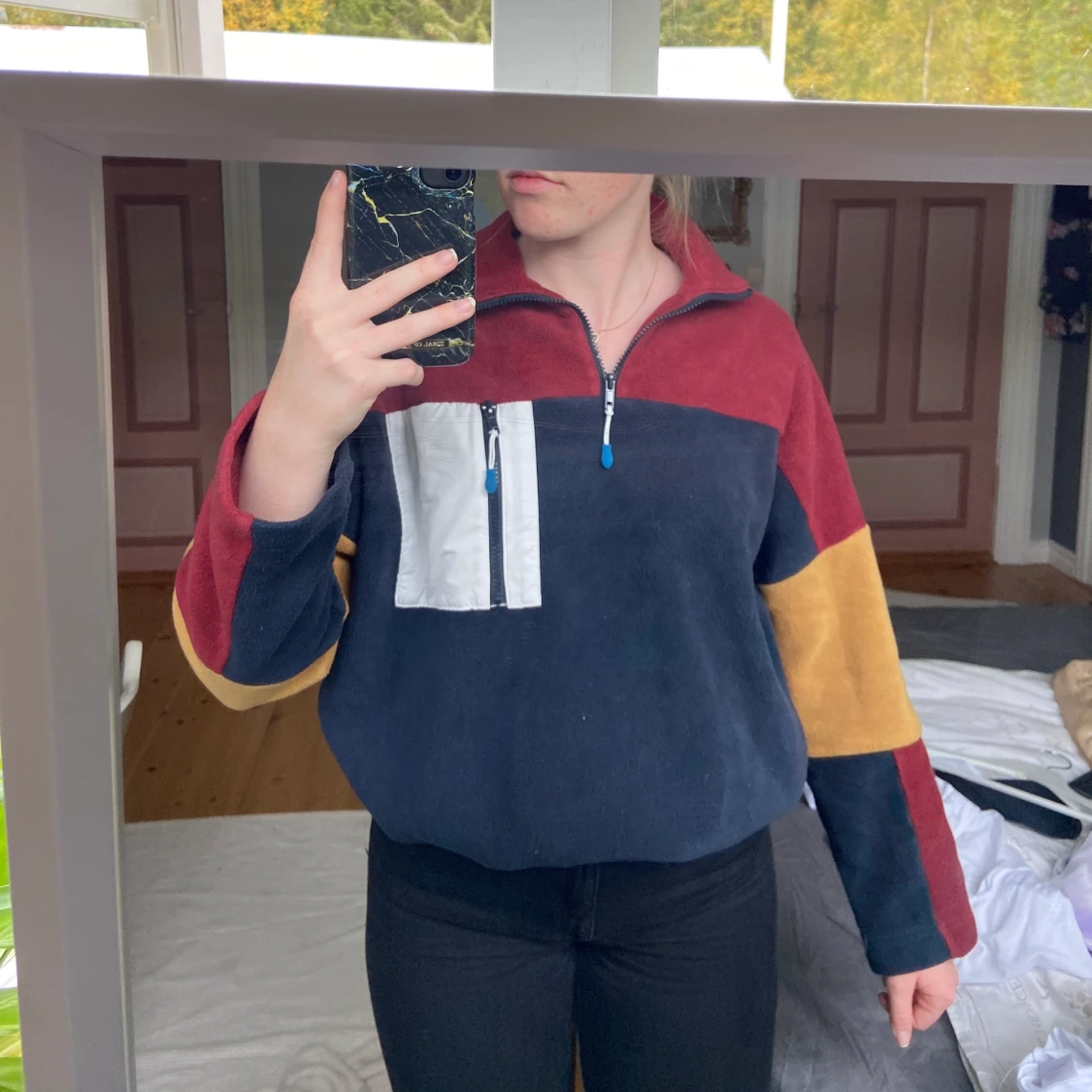 Fleecetröja från Monki, stl: XXS