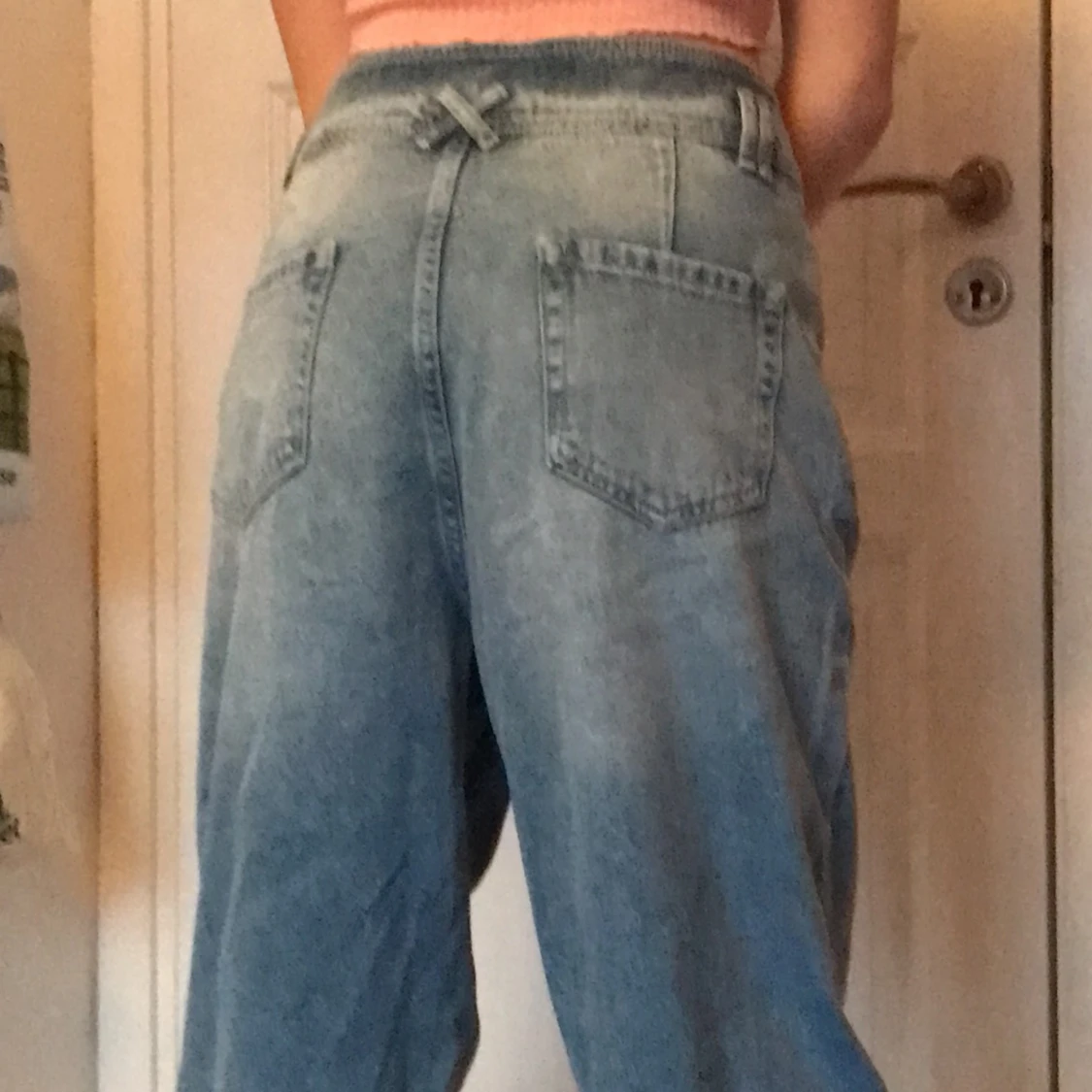 Pösiga byxor storlek S (stora i storleken) - 91