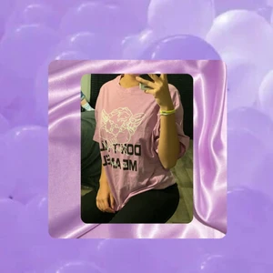 Oversize t-shirt  - En oversize t-Shirt ”don’t Call me angel” storlek S , frakt kostand 45kr 