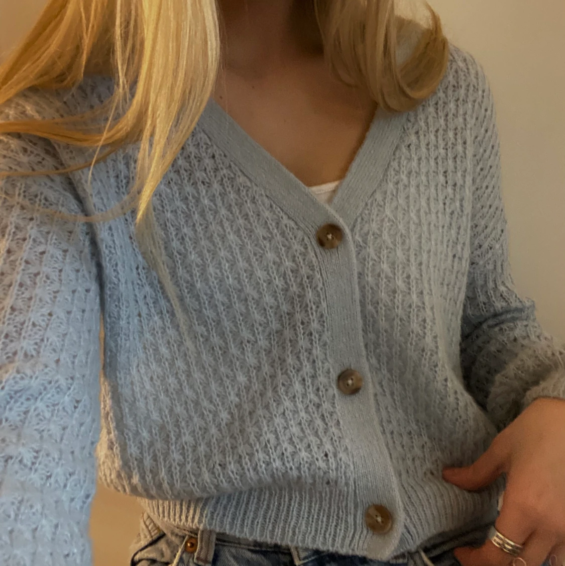 Ljusblå Kofta från Nakd