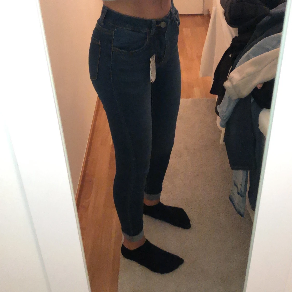 PIECES - medium blue denim jeans 