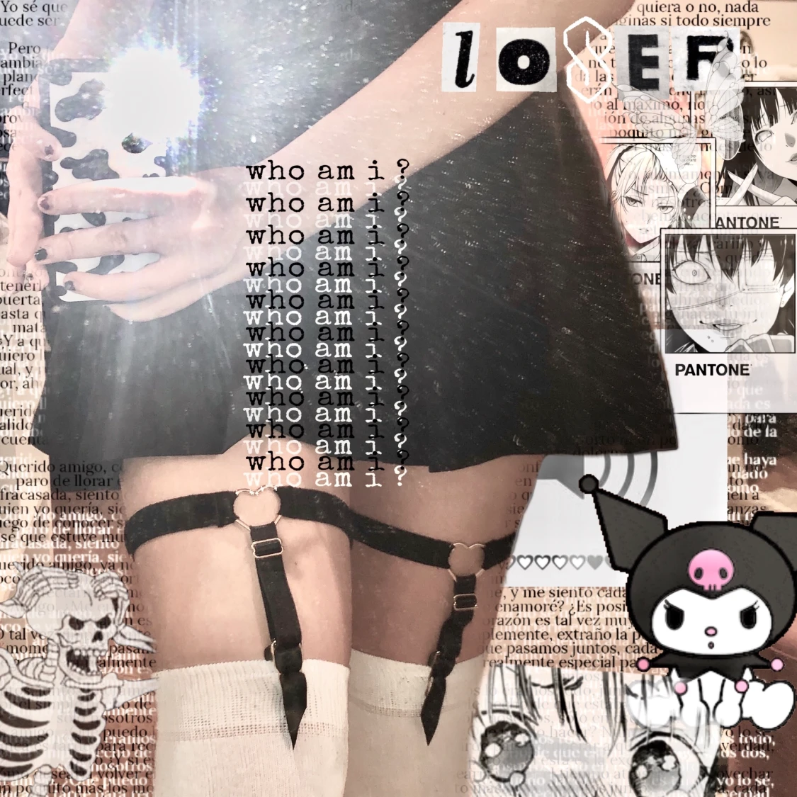 Suspender cuffs heart🔌🖤🔞