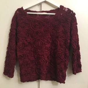  - Vinröd AMERICAN APPAREL inspirerad tröja. Fint skick Möts i sthlm, huddinge. 